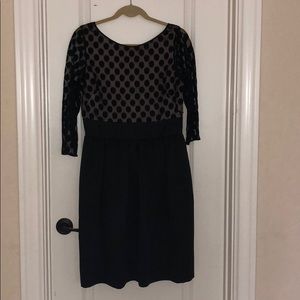 Eliza J 3/4 Sleeve Black Dress